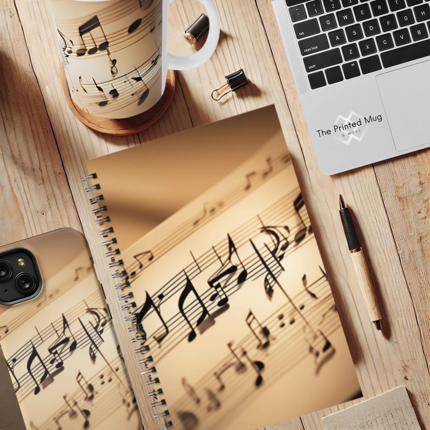 Harmonic Script 5.5"x8.5" Hardcover Planner