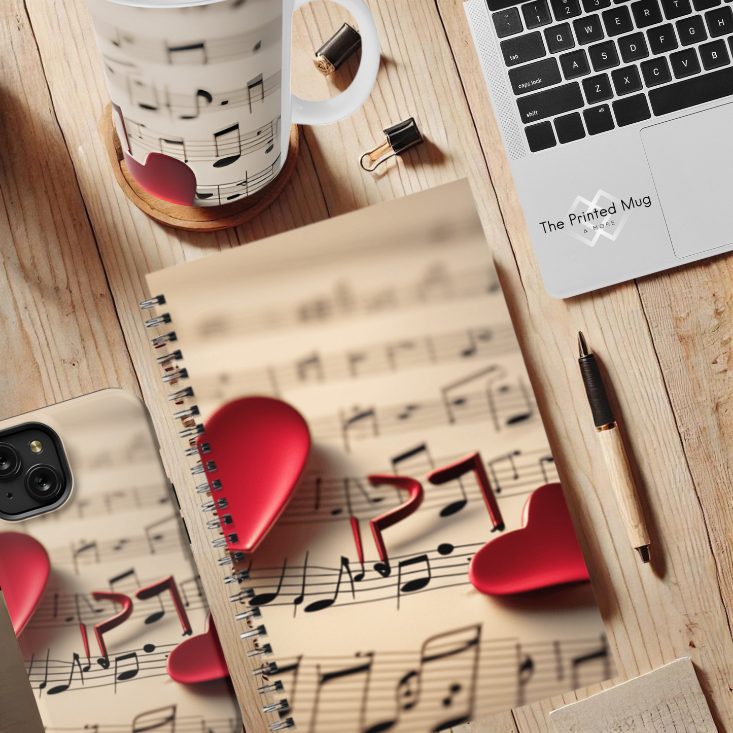Love Notes 5.5”x8.5" Hardcover Notebook