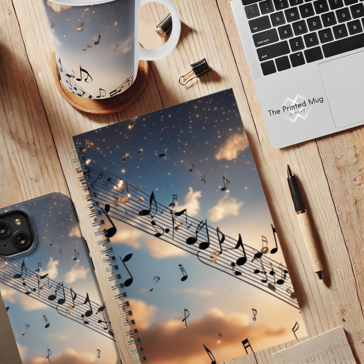 Musical Euphoria 5.5"x8.5" Hardcover Planner