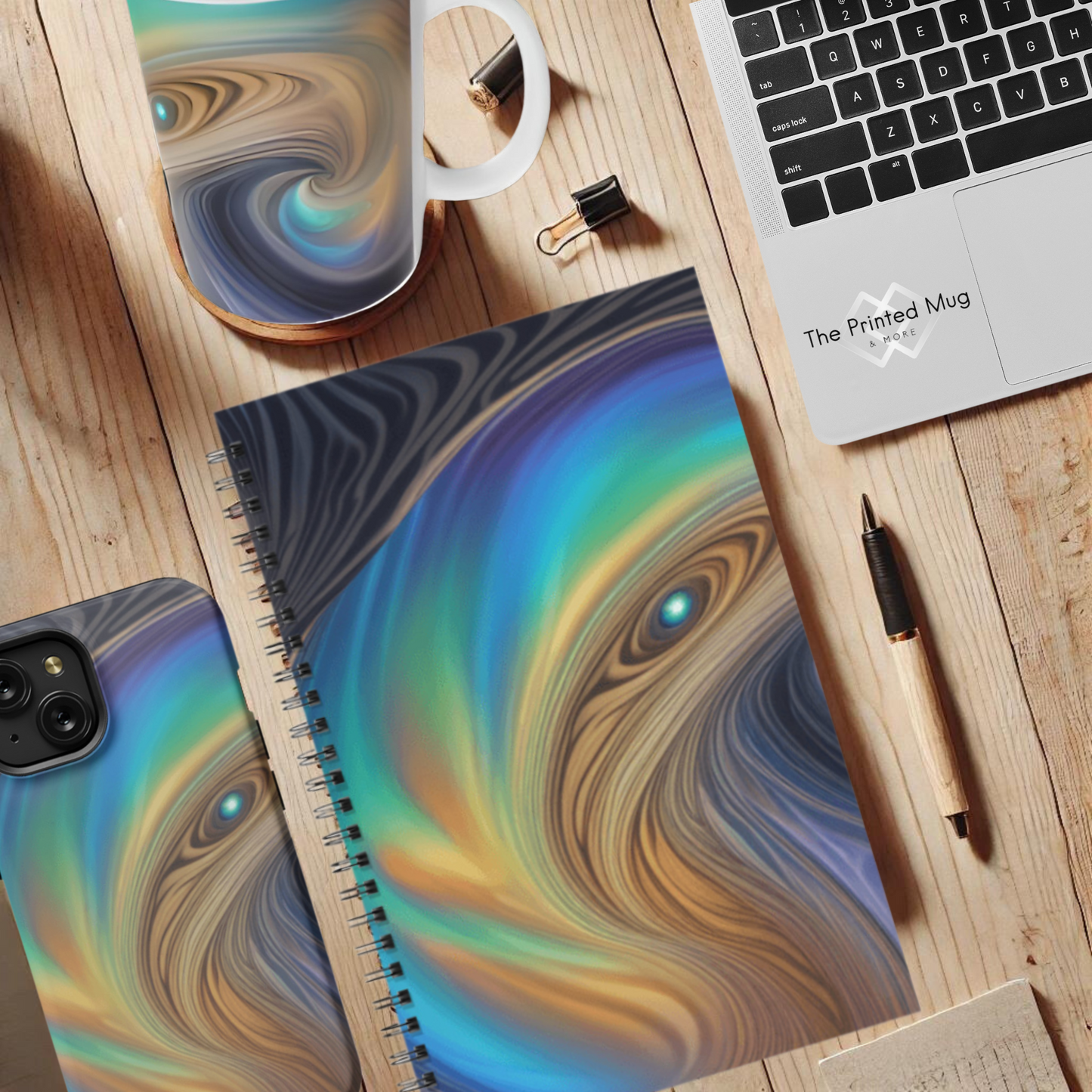 Nebula Swirl 5.5"x8.5" Hardcover Planner