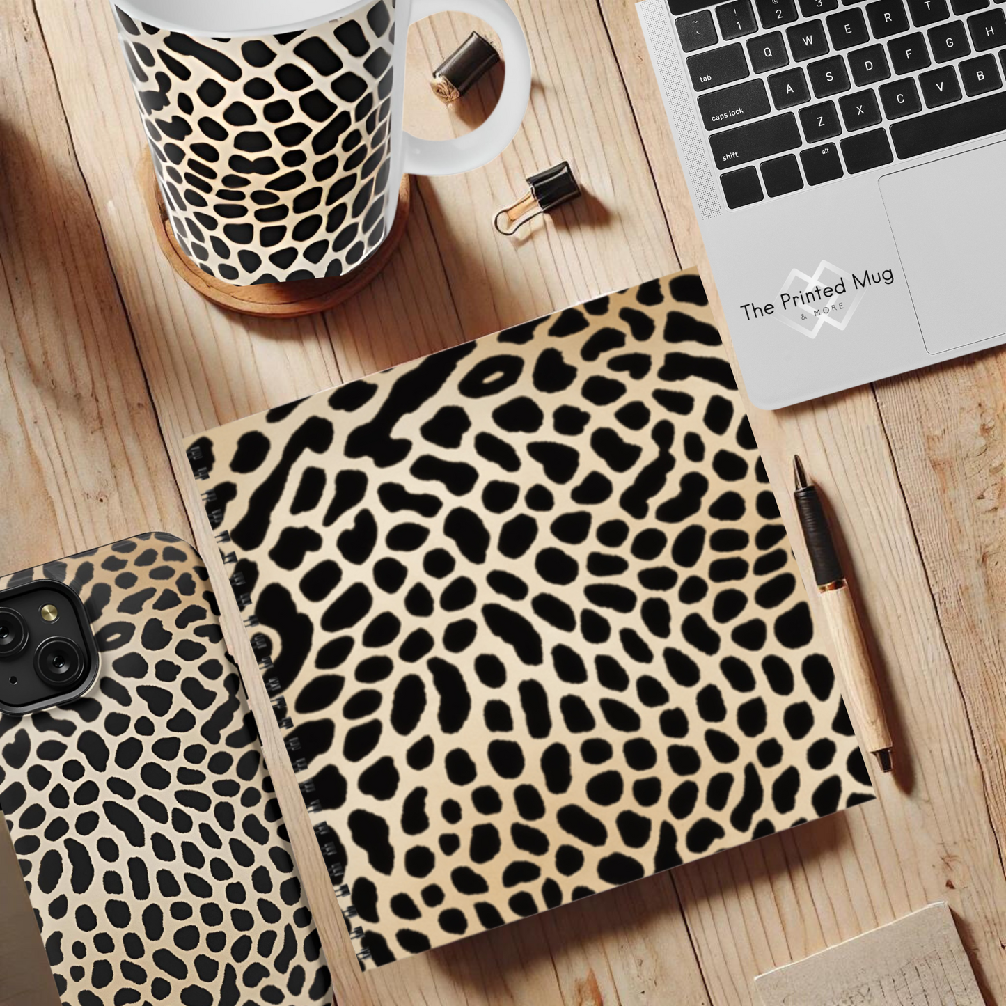 Savannah Swirl 8.5”x8.5” Hardcover Notebook