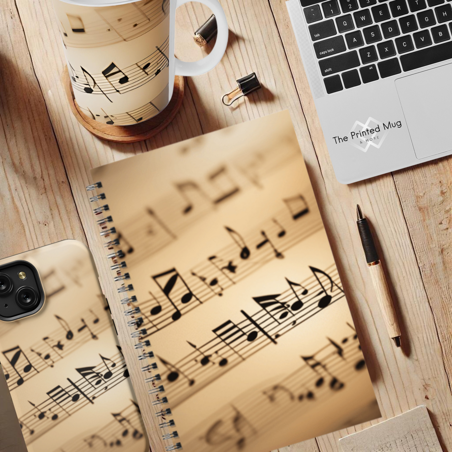 Symphony of Notes 5.5"x8.5" Hardcover Planner
