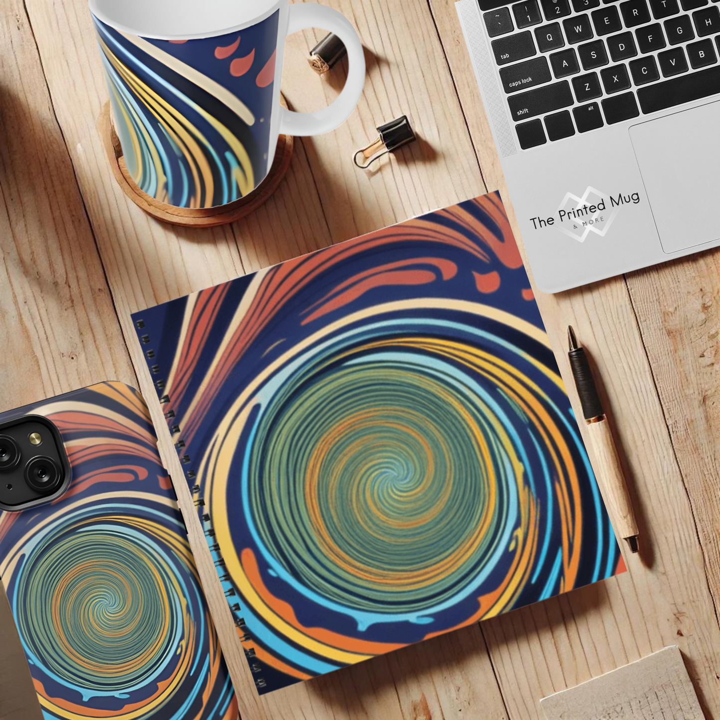 Vortex Vision 8.5"x8.5" Hardcover Notebook