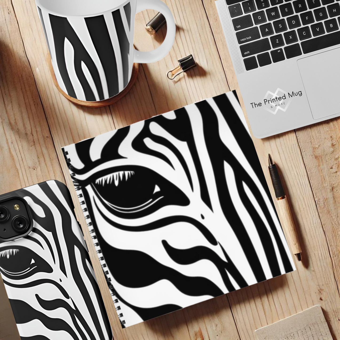 Wild Elegance 8.5”x8.5” Hardcover Notebook