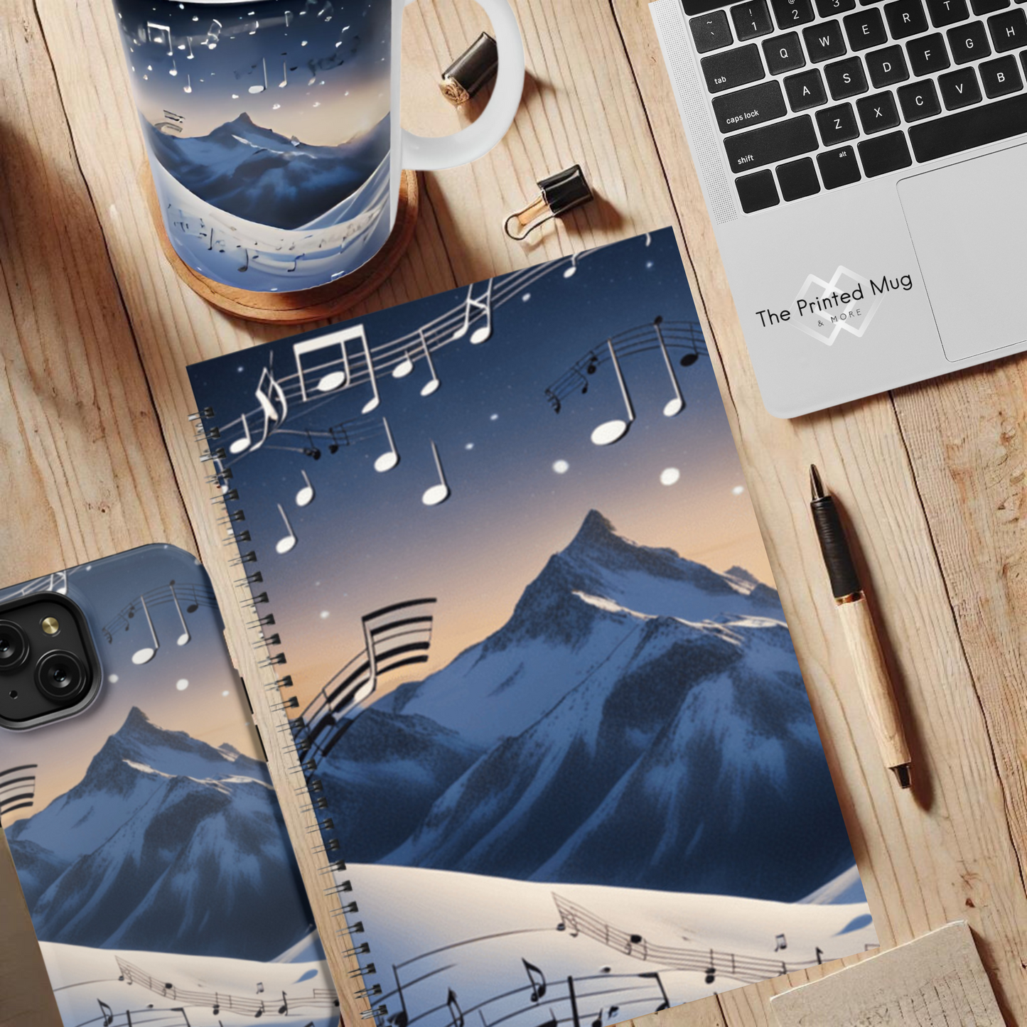Winter Serenade 5.5"x8.5" Hardcover Planner