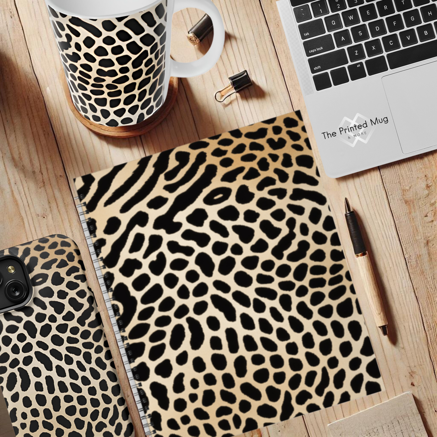 Savannah Swirl 8.5”x11” Hardcover Notebook
