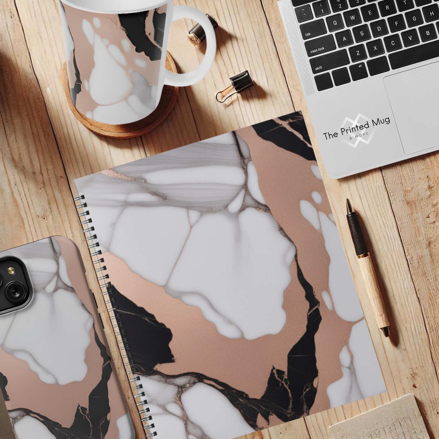 Rose Gold Luxe 8.5"x11" Hardcover Planner