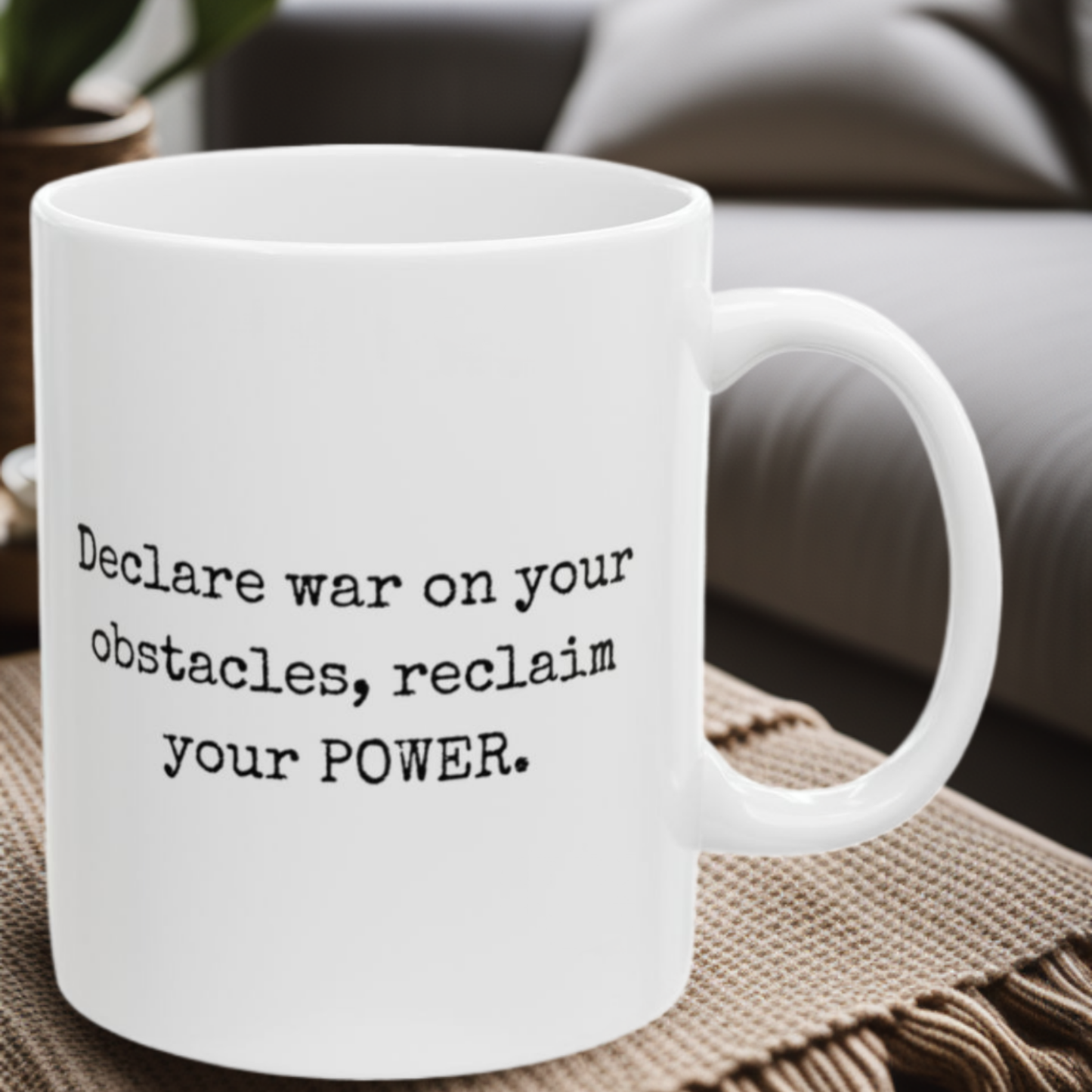 Reclaim Power Over Obstacles - 11oz Mug