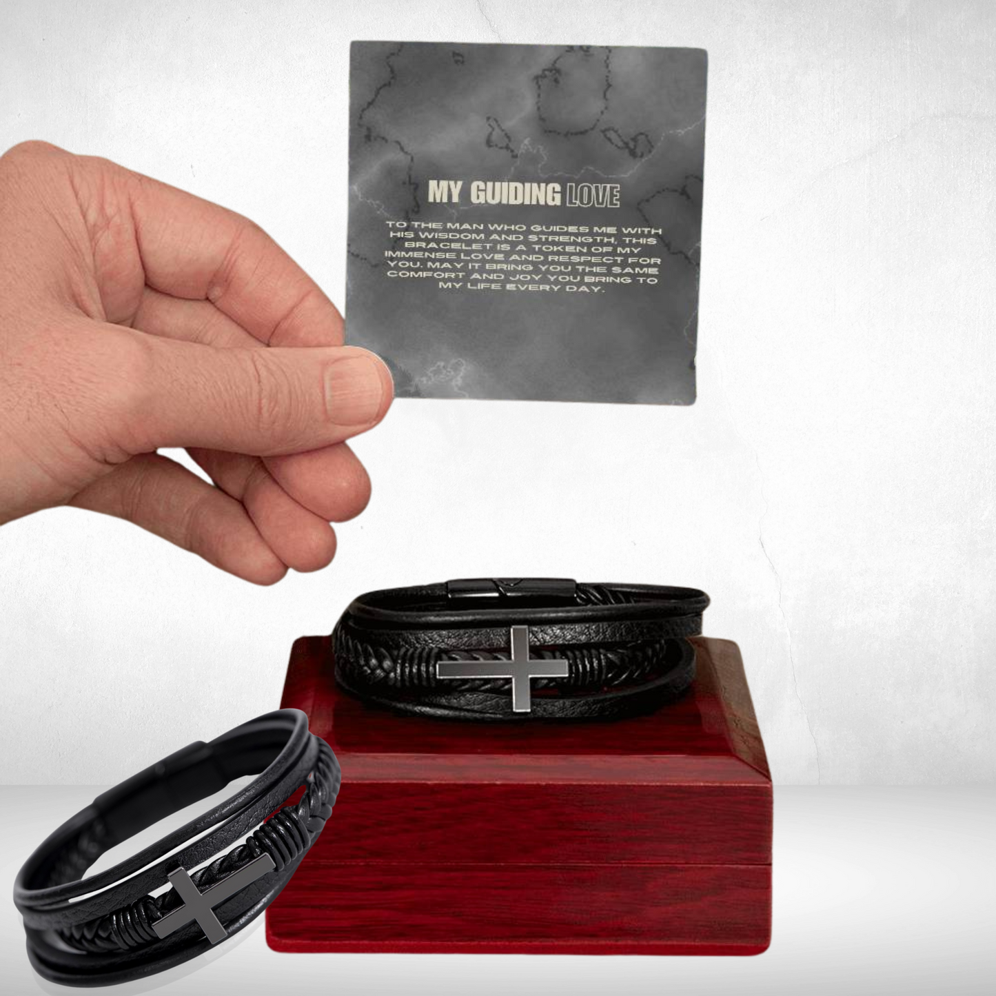 Constant Comfort - Cross Bracelet