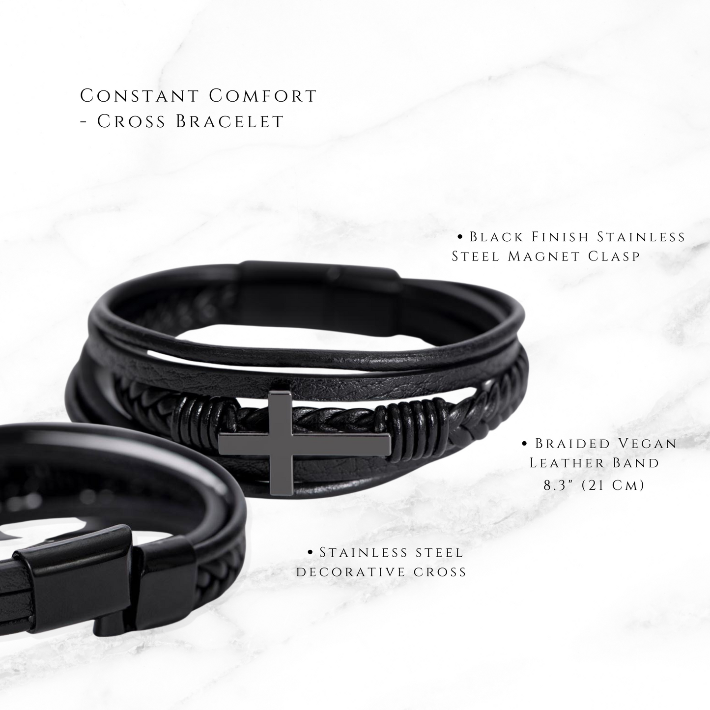 Constant Comfort - Cross Bracelet
