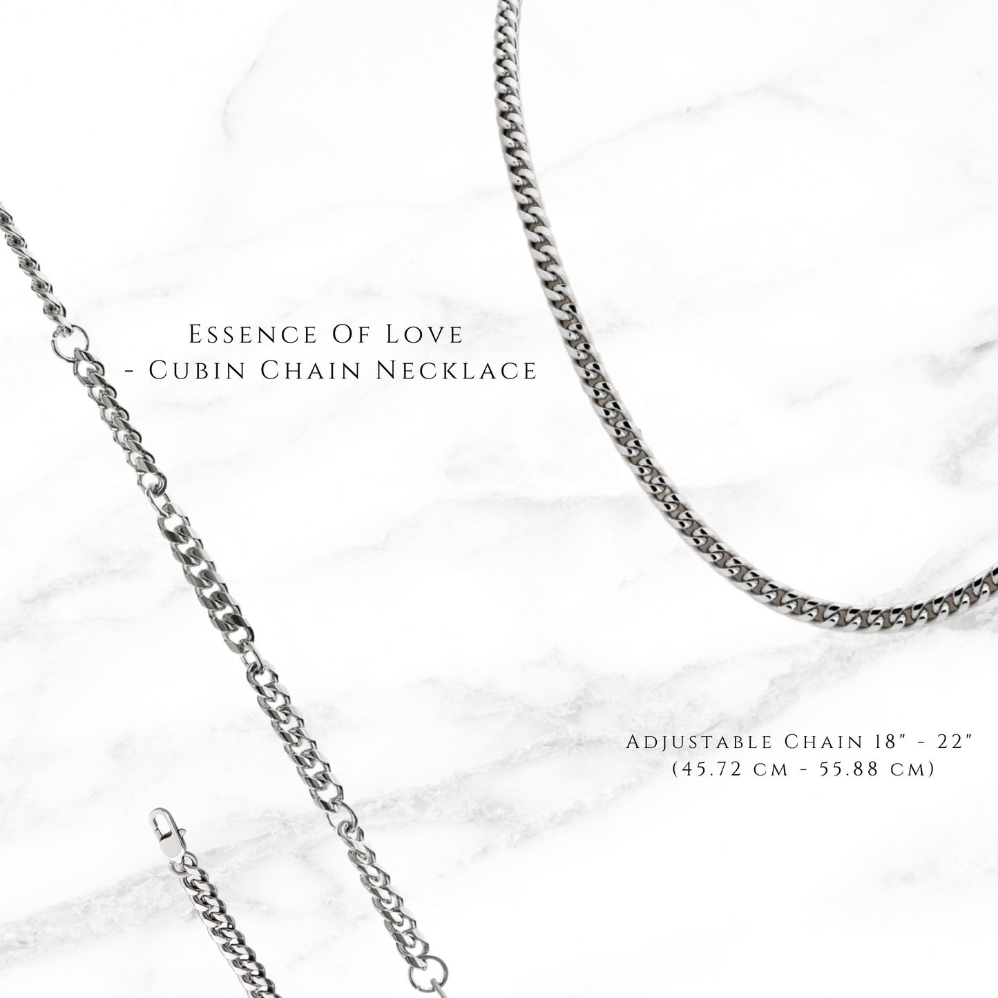 Essence of Love - Cuban Chain Necklace
