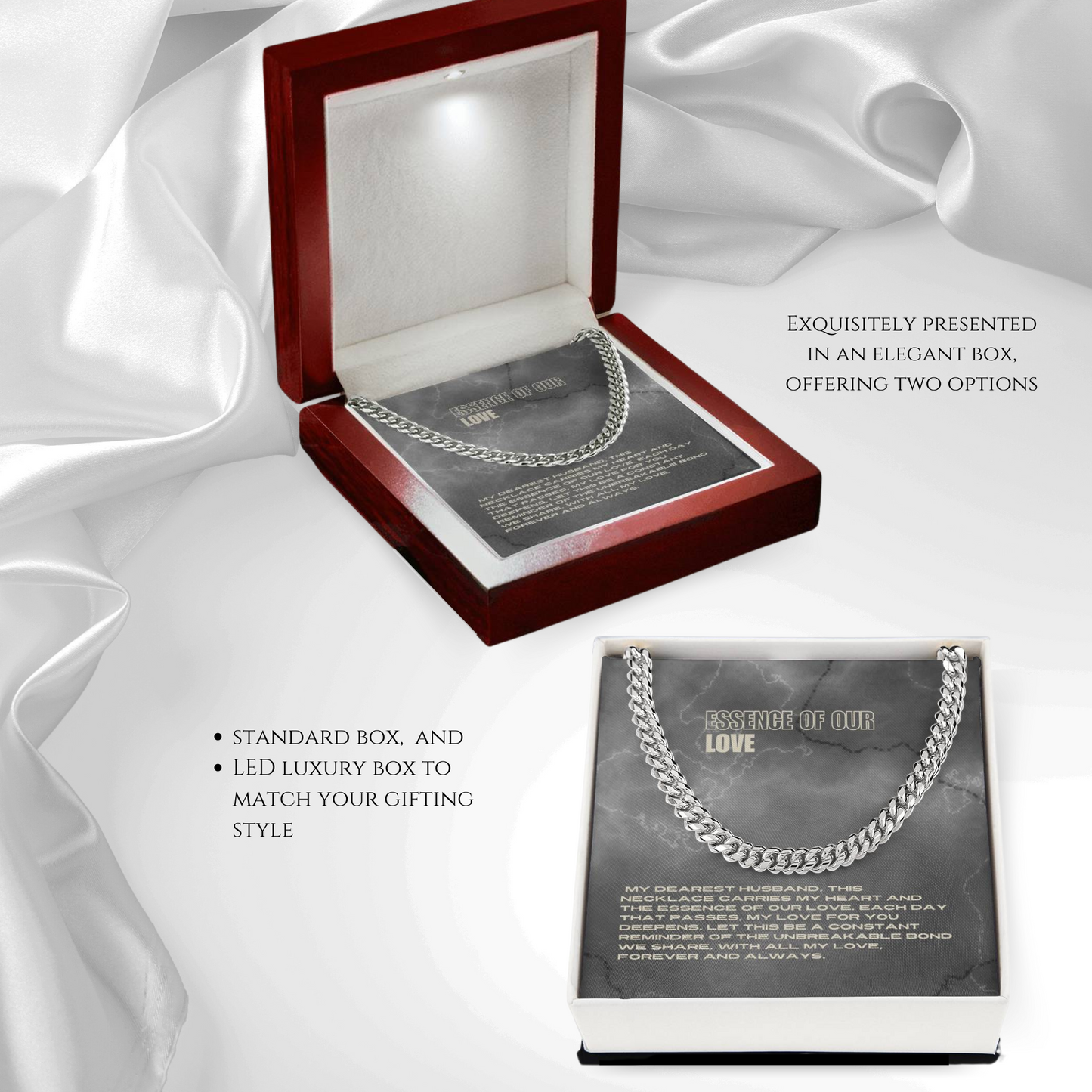 Essence of Love - Cuban Chain Necklace