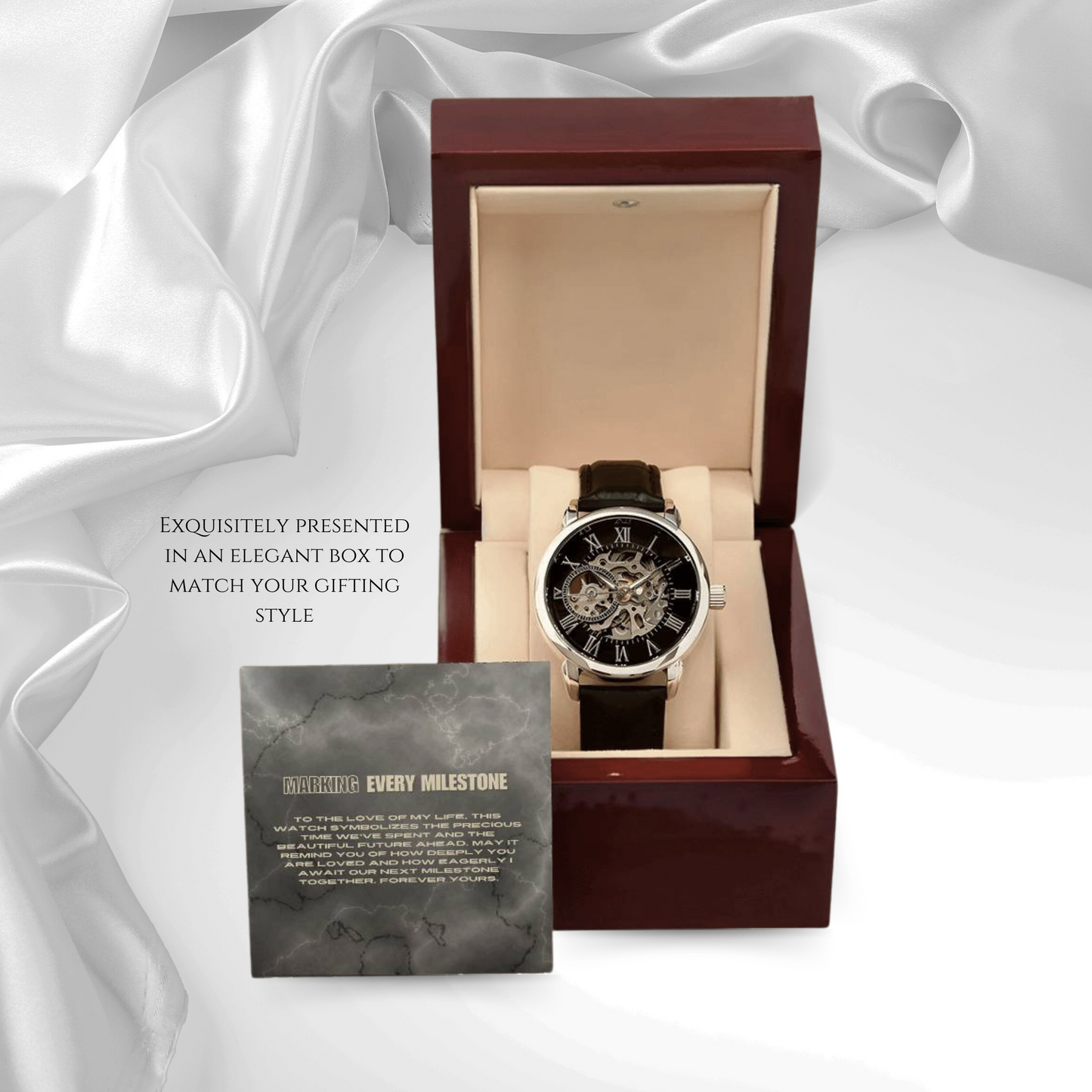 Veil of Time - Marking Every Milestone Men's Watch