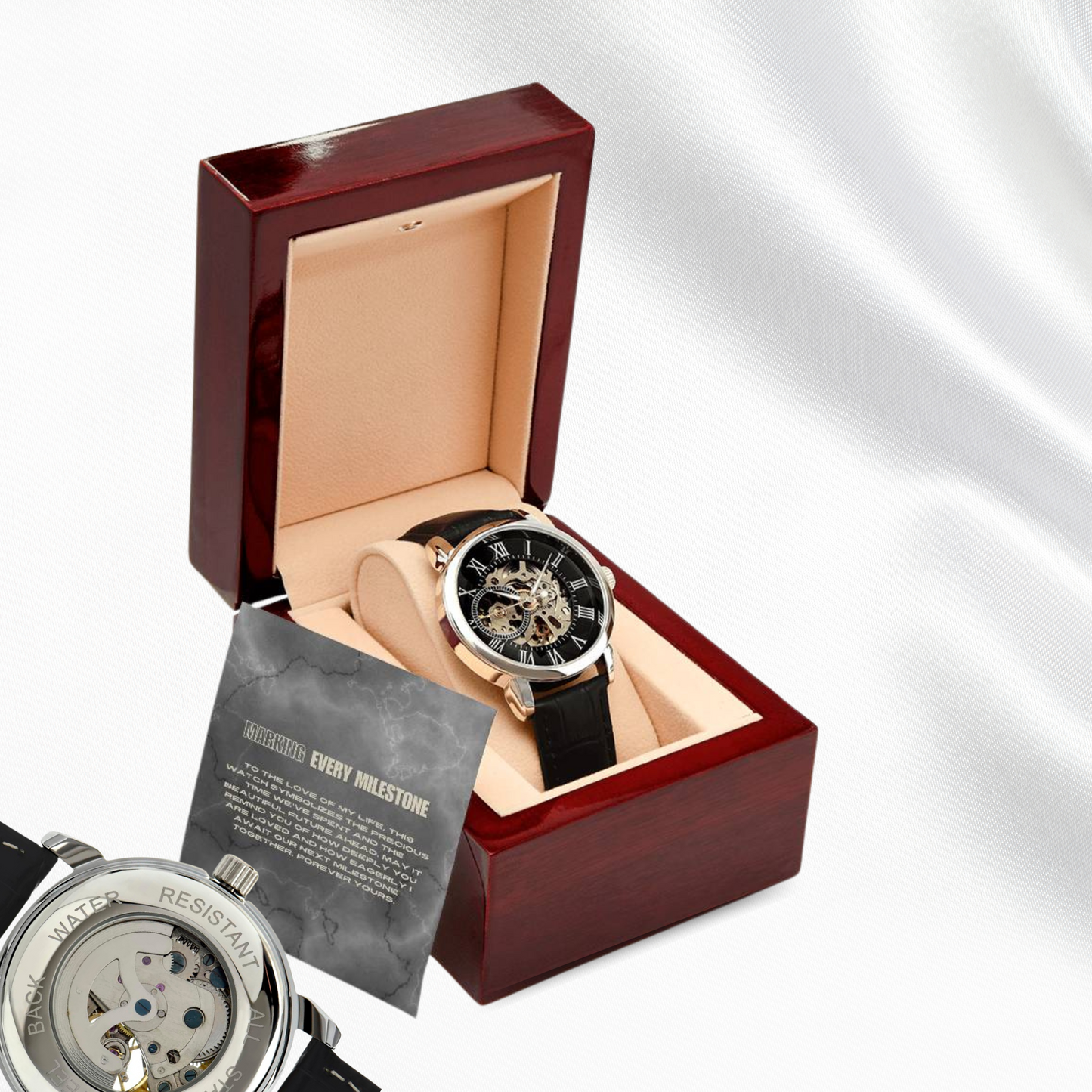 Veil of Time - Marking Every Milestone Men's Watch