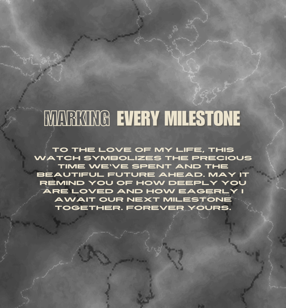 Veil of Time - Marking Every Milestone Men's Watch