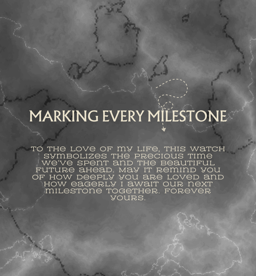 Black Forge - Marking Every Milestone Men's Watch