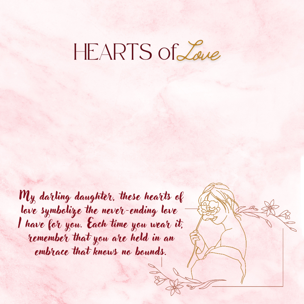 Hearts of Love - Locked Hearts Necklace