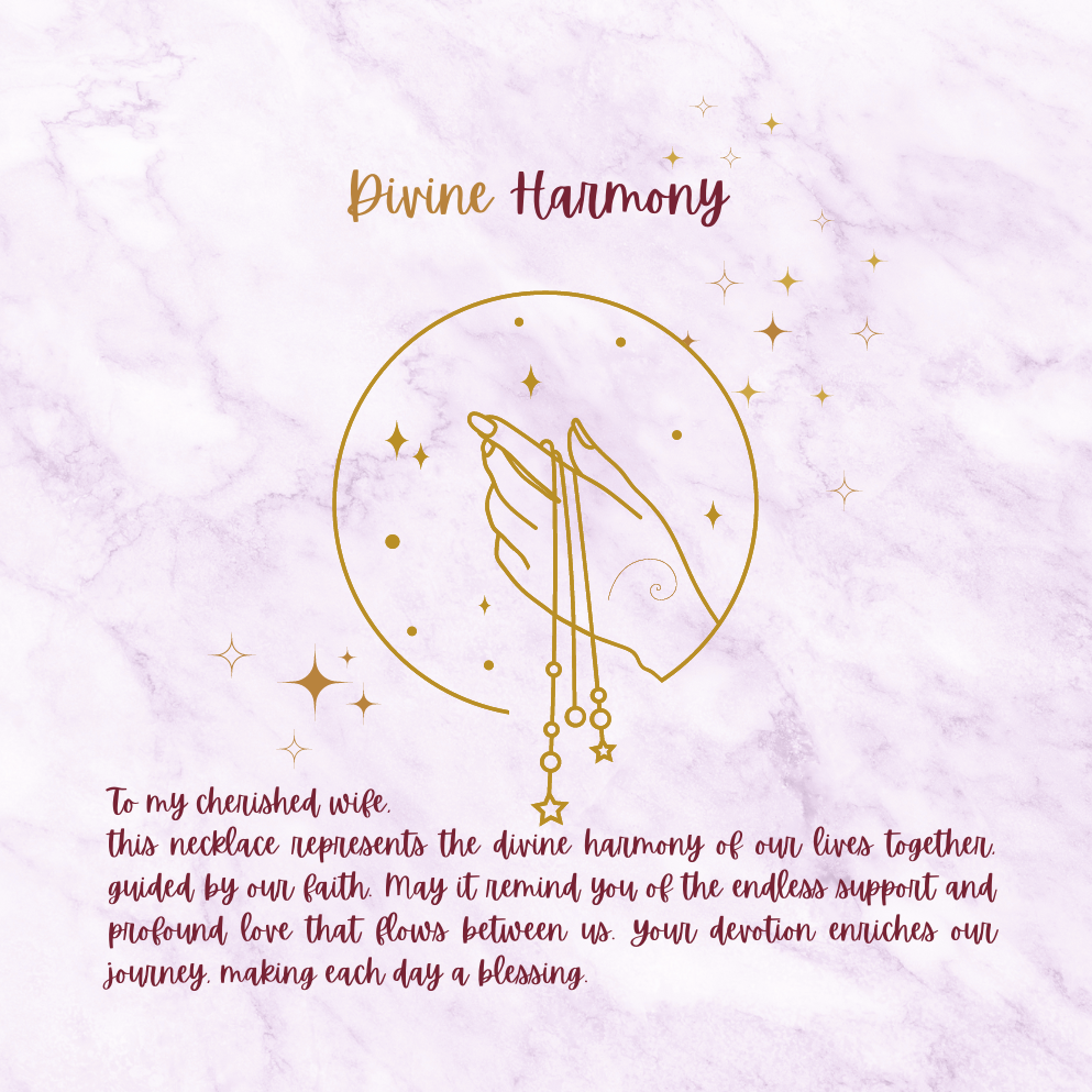 Divine Harmony - Jesus Cross Necklace