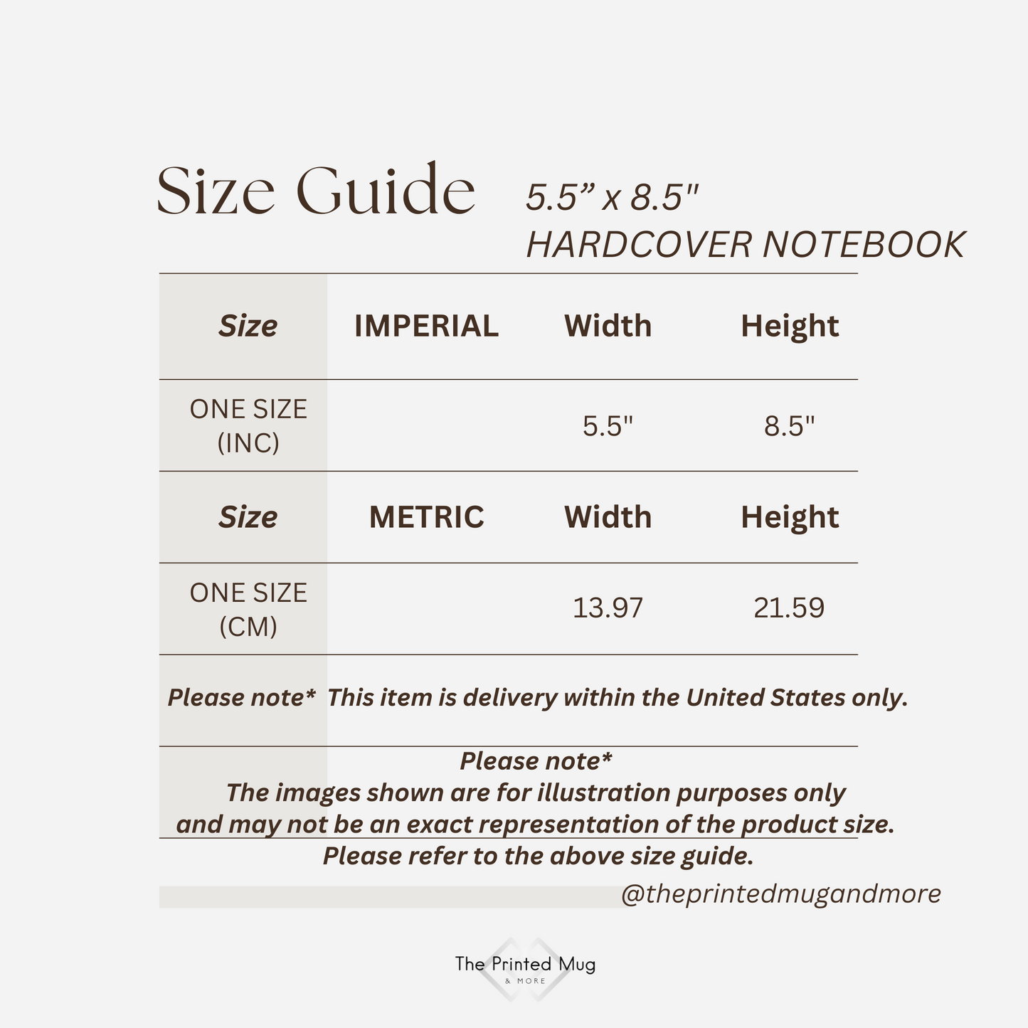 Amber Echo 5.5"x8.5" Hardcover Notebook