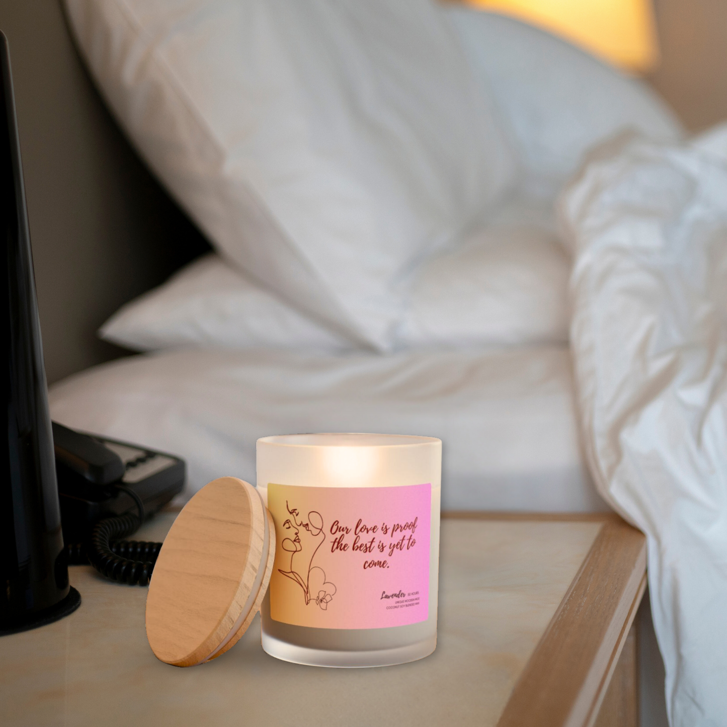 11oz Lavender Candle – Our Love