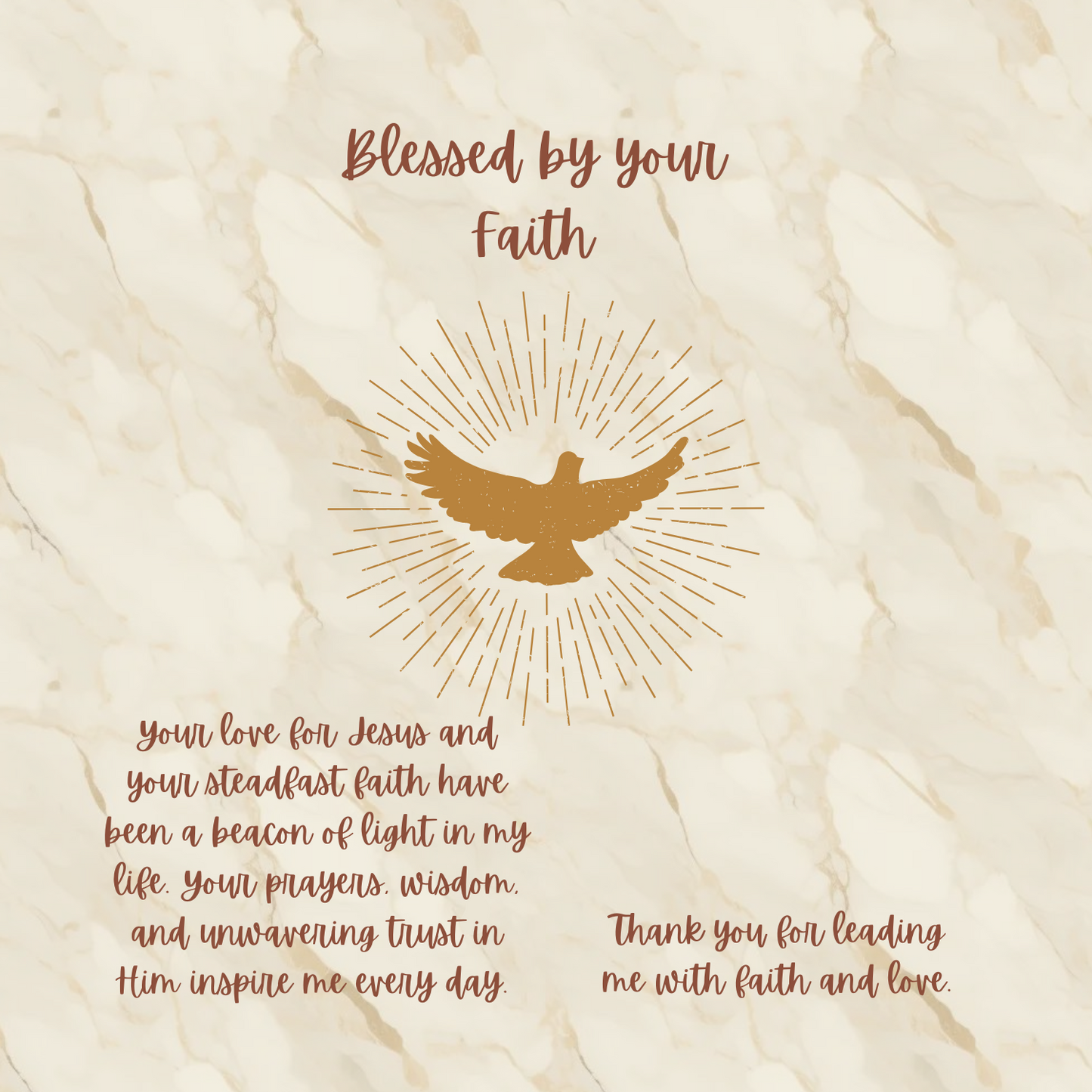Blessed Faith - Jesus Cross Necklace