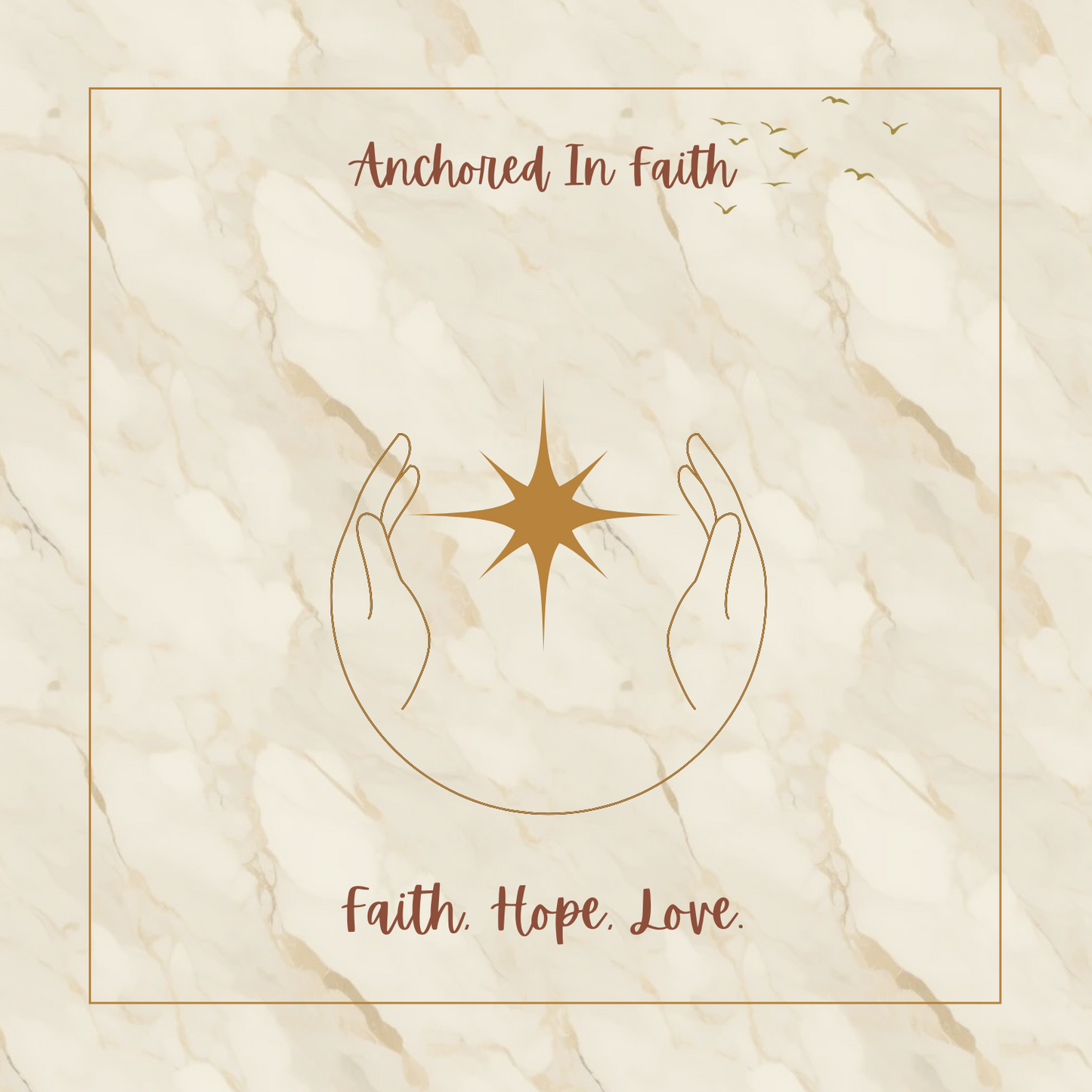 Anchored in Faith - Cross Necklace
