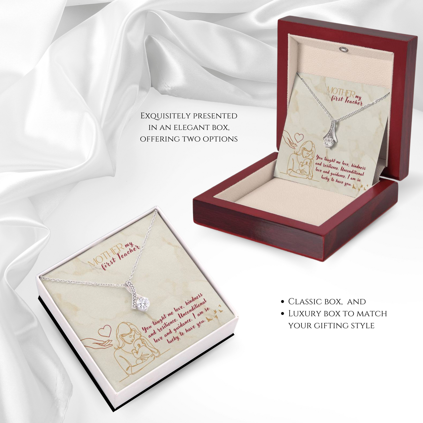 Wisdom & Love - Alluring Necklace