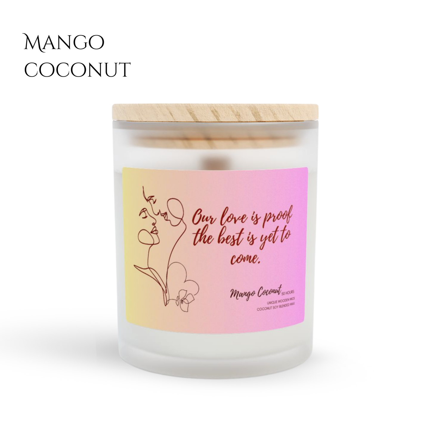 11oz Mango Coconut Candle – Our Love