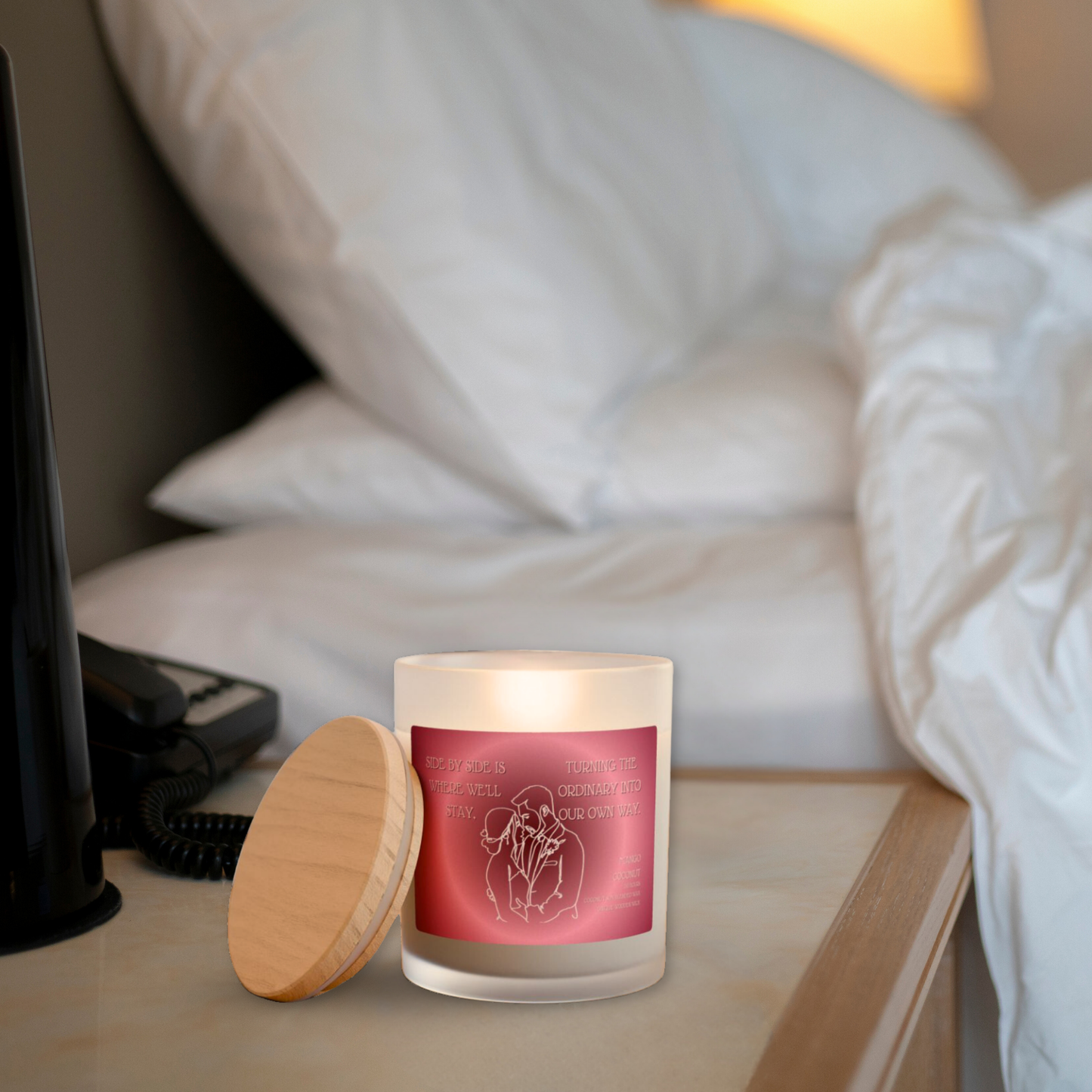 11oz Mango Coconut Candle – Side By Side