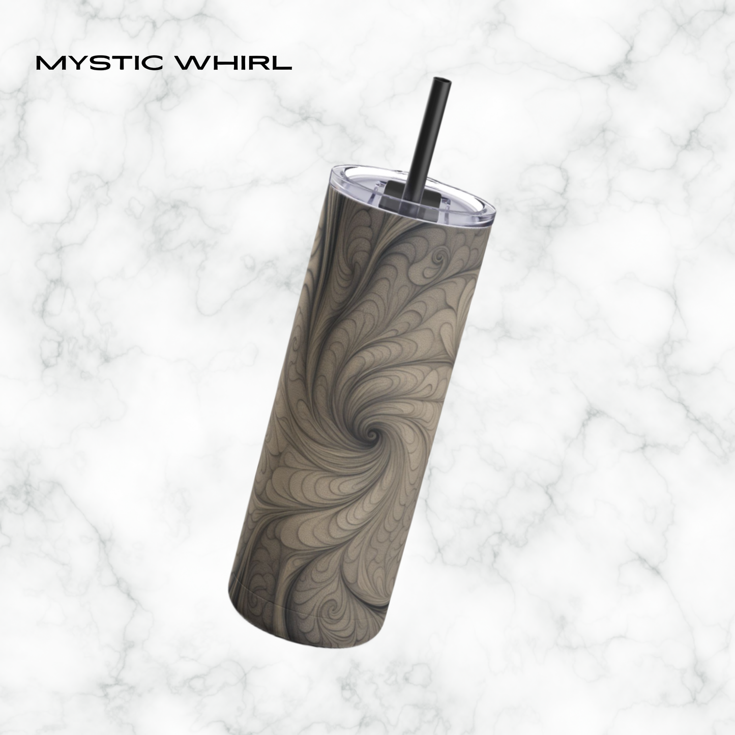 Mystic Whirl 20oz Skinny Tumbler - With Straw