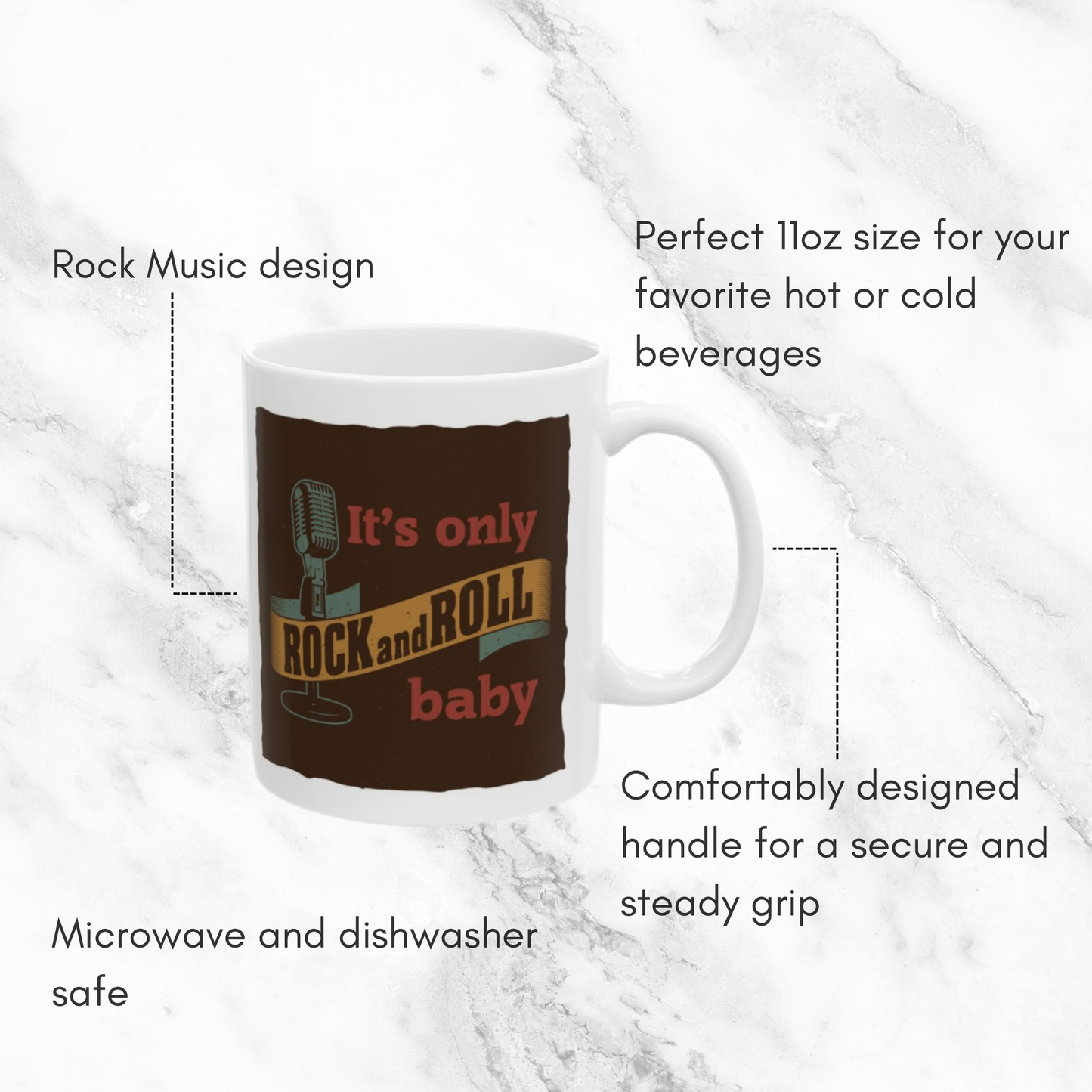 Rock and Roll Babe #2 - 11oz Mug