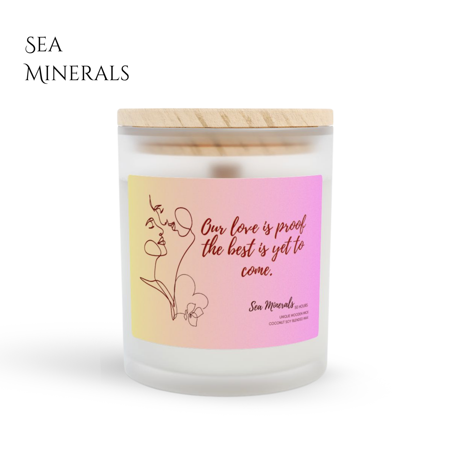11oz Sea Minerals Candle – Our Love