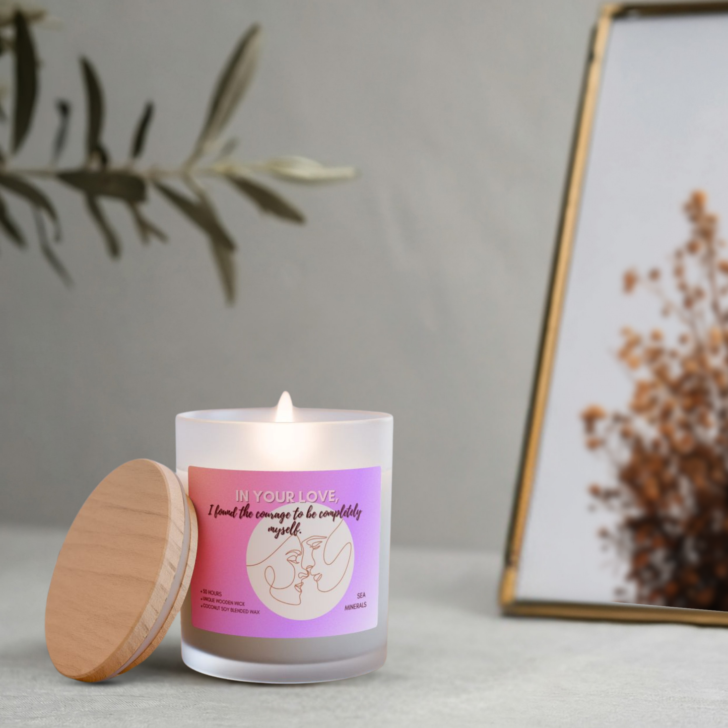 11oz Sea Minerals Candle – In Your Love