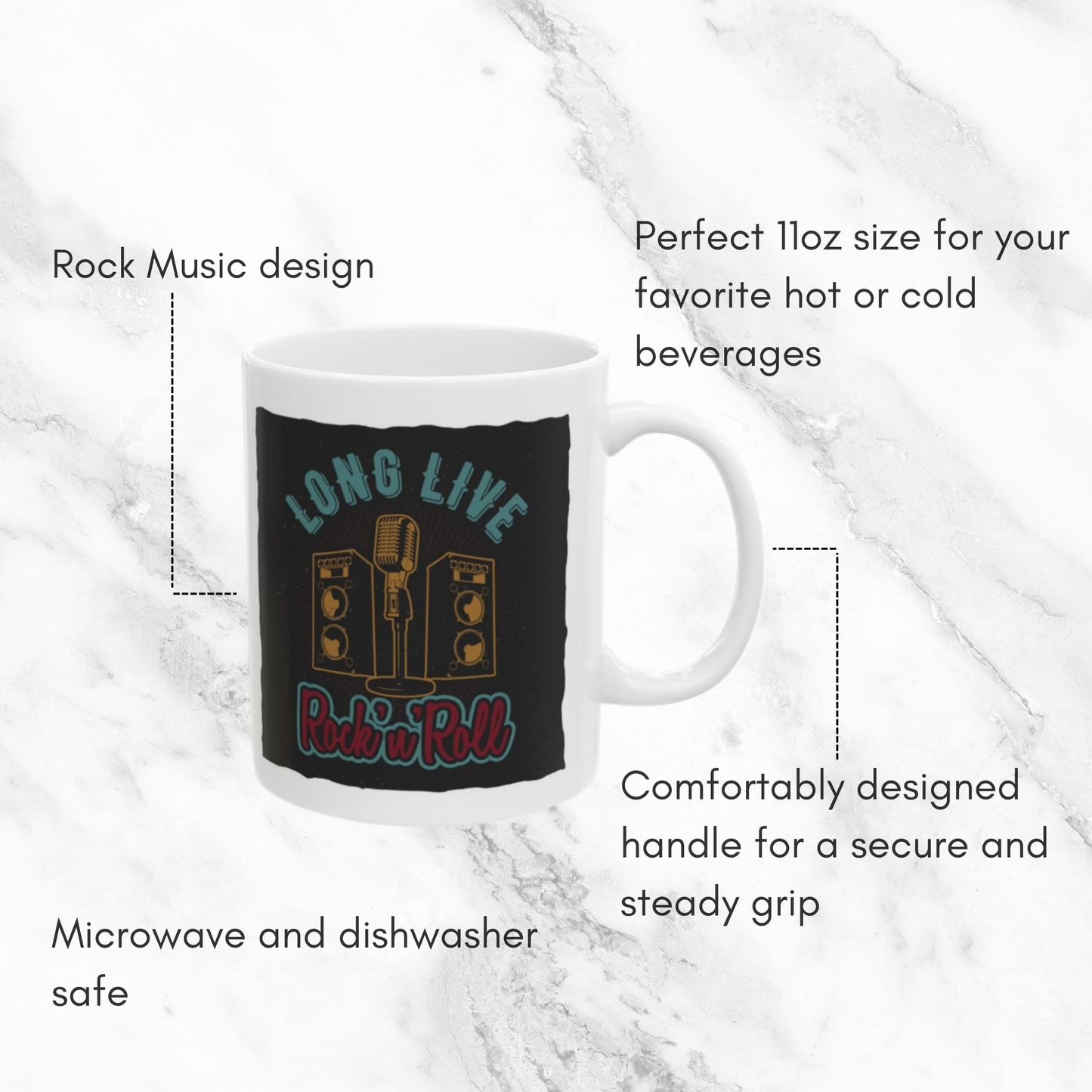 Long Live Rock'n'Roll - 11oz Mug