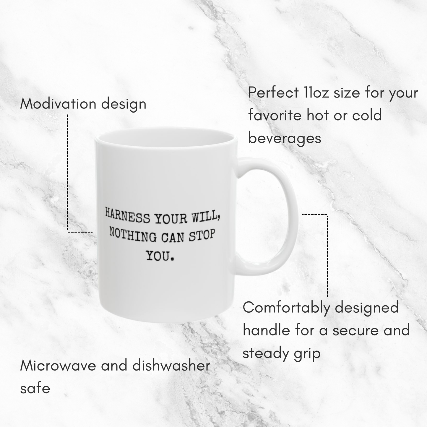 Harness Willpower - 11oz Mug