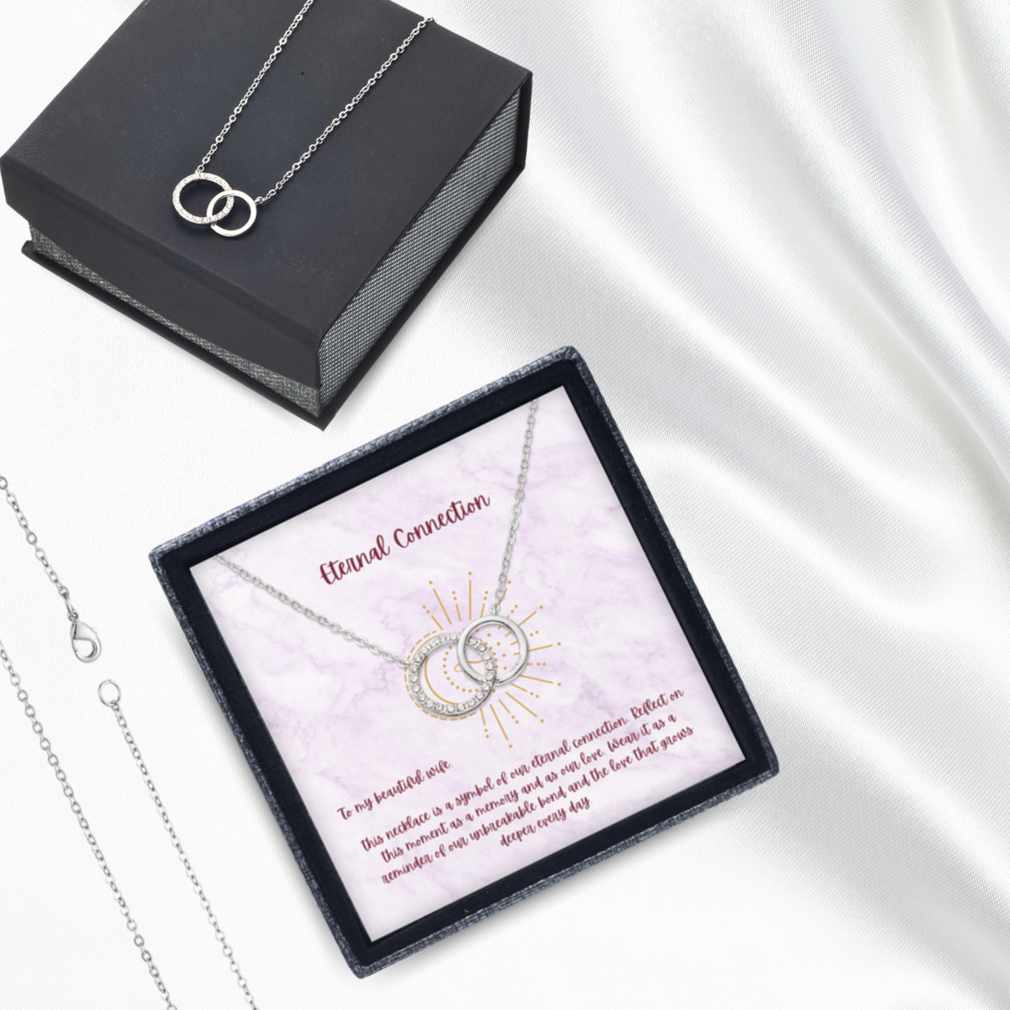 Eternal Bond - Linked Circles Necklace