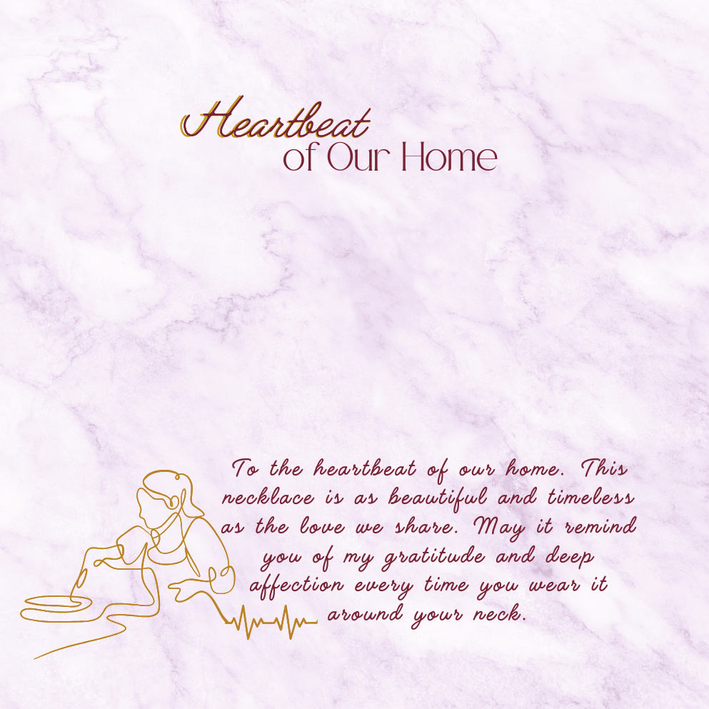 Heart of Our Home - Love Necklace