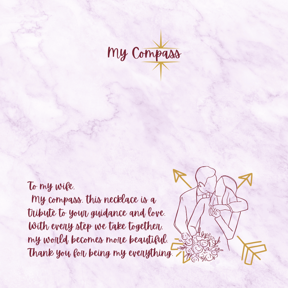 My Compass - Love Knot Necklace and Earring Set