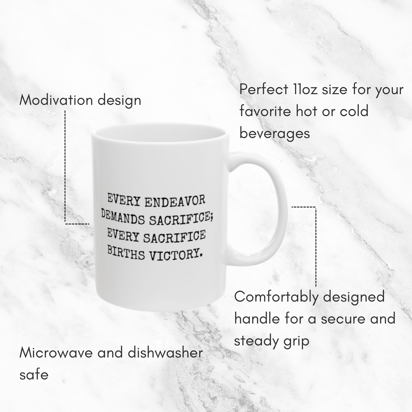 Every Sacrifice Leads to Victory - 11oz Mug