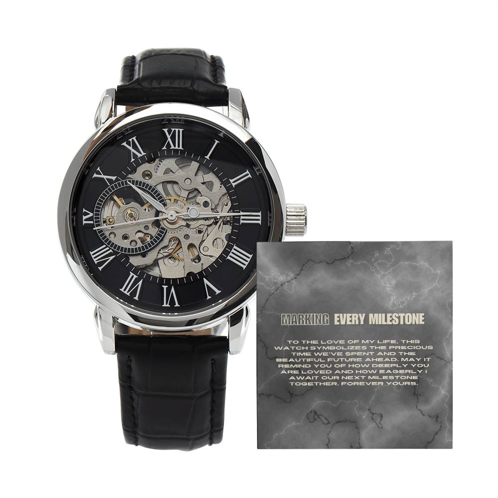 Veil of Time - Marking Every Milestone Men's Watch