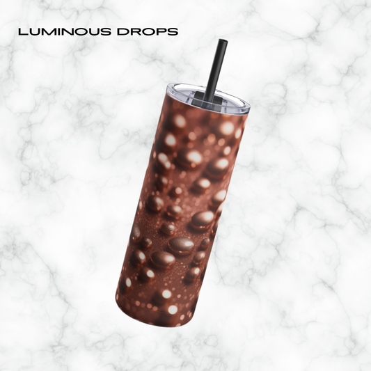 Luminous Drops 20oz Skinny Tumbler - With Straw