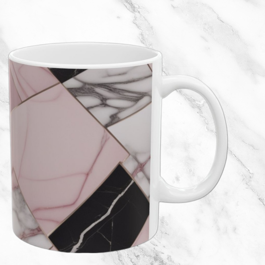 Blush Geometry 11oz Mug