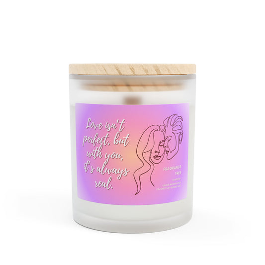 11oz Fragrance Free Candle – Always Real