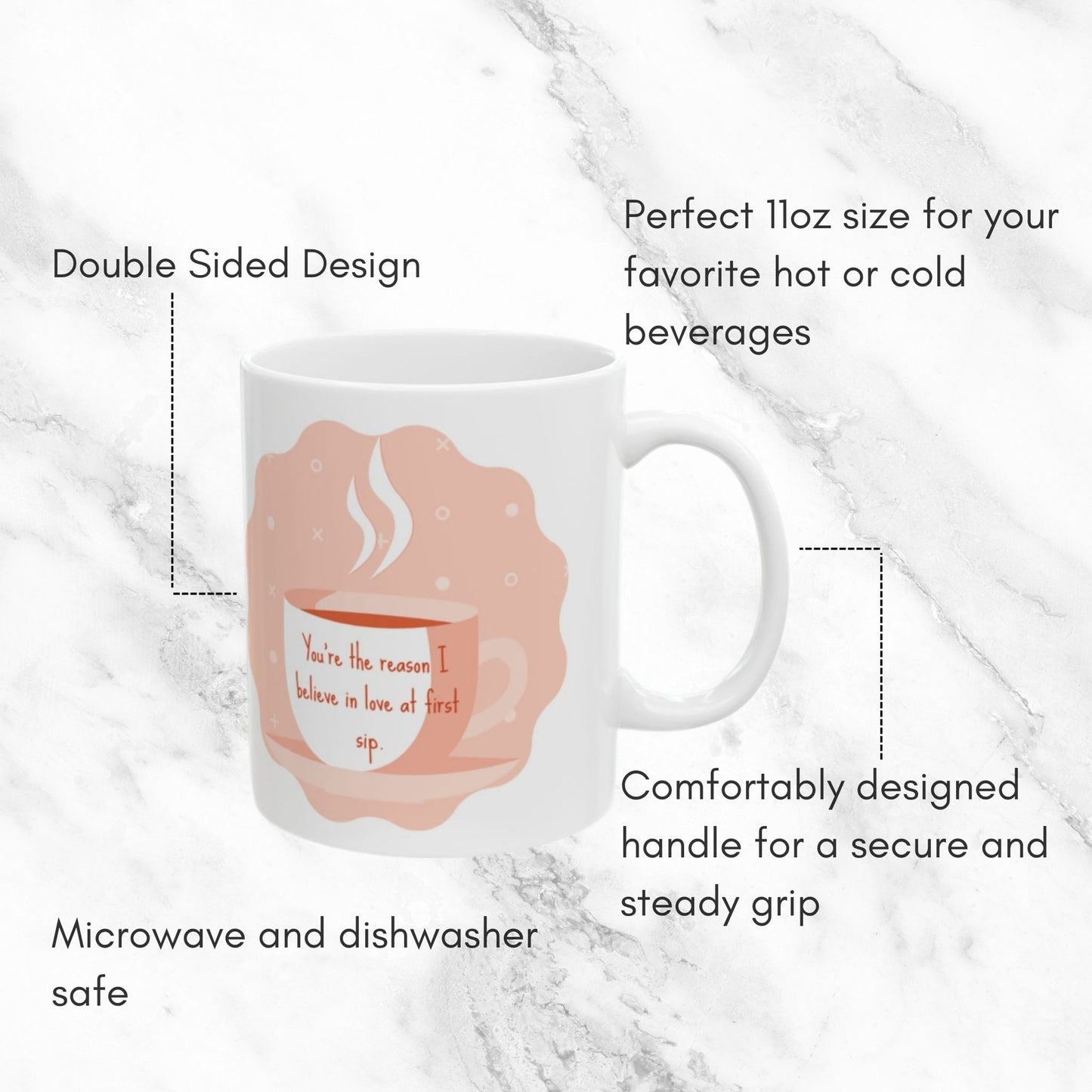 Love at First Sip 11oz Mug