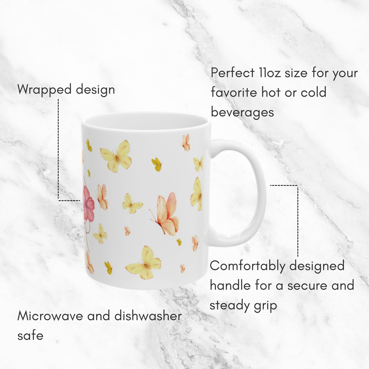 Butterfly Whimsy 11oz Mug