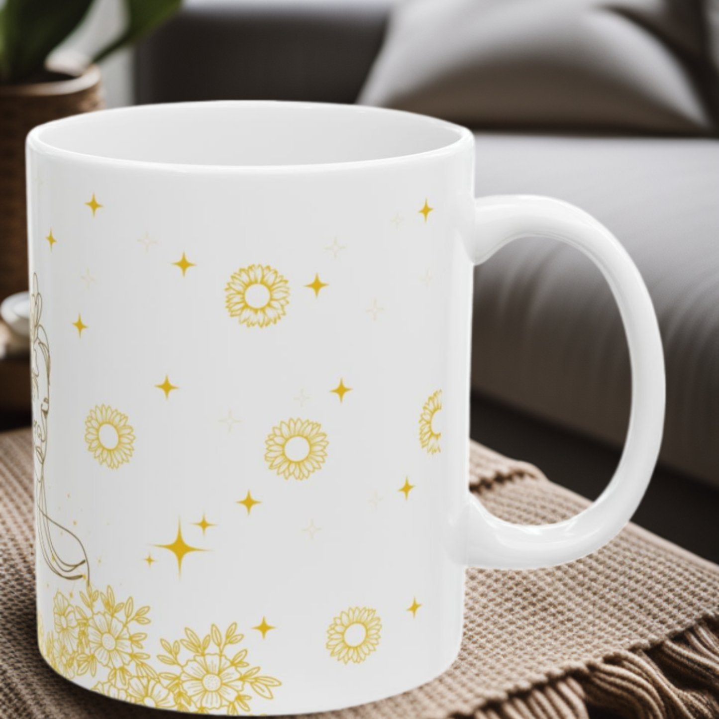 Golden Glimmer 11oz Mug