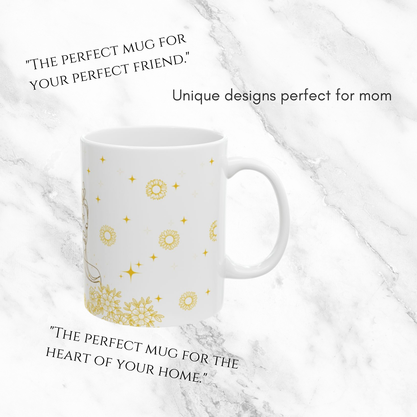Golden Glimmer 11oz Mug