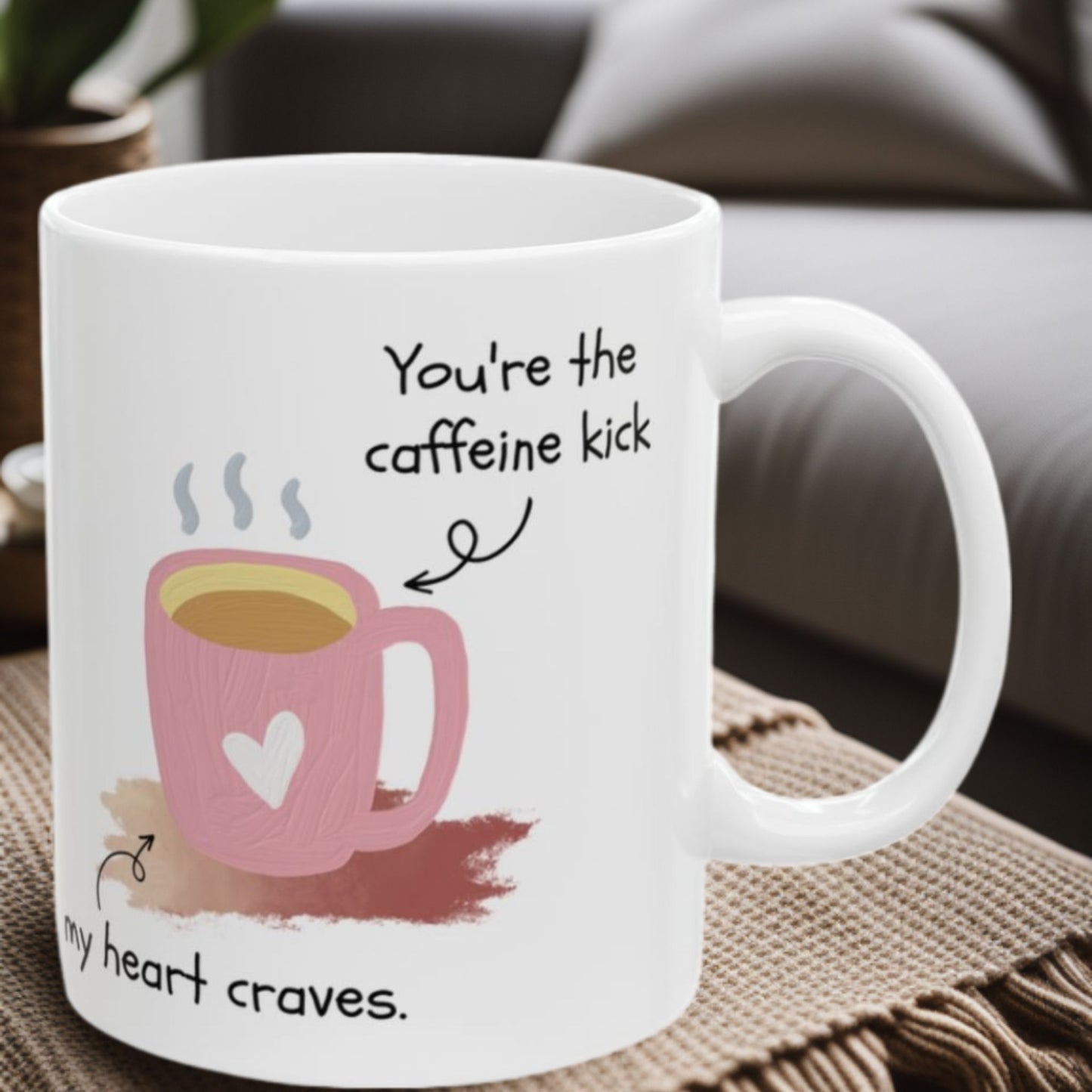 Heartfelt Kick 11oz Mug