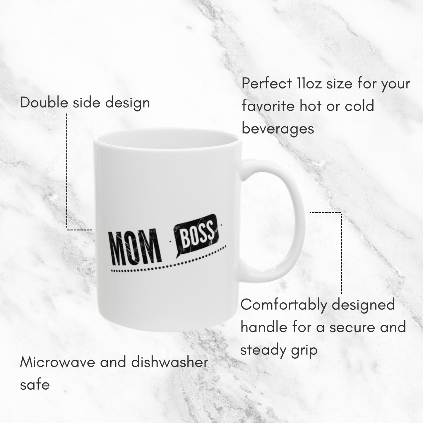 Mom Boss 11oz Mug