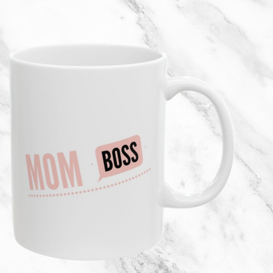 Mom Boss 11oz Mug opt #2